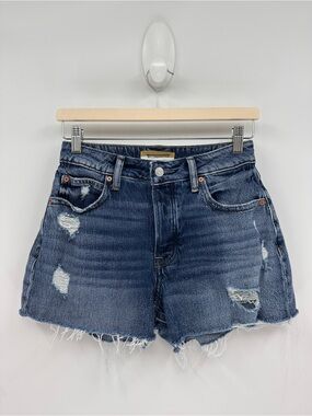 Women's Jean Cutoff Button Fly Shorts Size 2